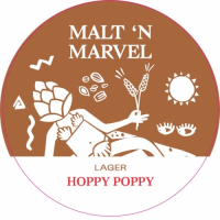 Пиво Malt 'N Marvel | Hoppy Poppy | Lager Series Пиво Malt 'N Marvel | Hoppy Poppy | Lager Series