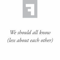 Пиво We Should All Know Less (About Each Other)