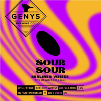 Пиво Berliner Weisse With Strawberries And Basil