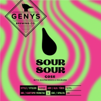 Пиво Gose with Raspberries & Rhubarb