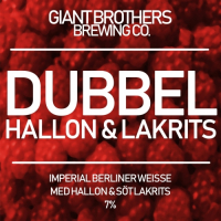 Пиво DUBBEL HALLON & LAKRITS