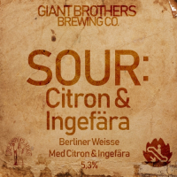 Пиво SOUR: Citron & Ingefära Пиво SOUR: Citron & Ingefära