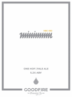 Пиво Minimum: HBC 692