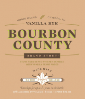 Пиво Bourbon County Brand Stout Vanilla Rye (2014)