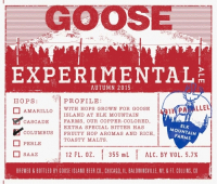 Пиво Experimental Ale - Autumn 2015 Пиво Experimental Ale - Autumn 2015