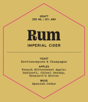 Пиво Rum Imperial Cider 2021 Пиво Rum Imperial Cider 2021
