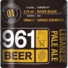 Пиво 961 Beer Lebanese Pale Ale