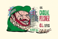 Пиво Casual Pilsner Alco-free.