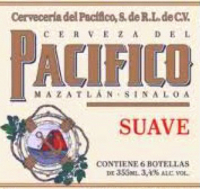 Пиво Pacífico Suave Пиво Pacífico Suave