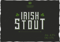 Пиво Irish Stout Пиво Irish Stout