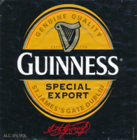 Пиво Guinness Special Export Пиво Guinness Special Export