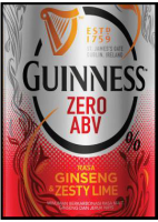Пиво Guinness Zero ABV Ginseng & Zesty Lime Пиво Guinness Zero ABV Ginseng & Zesty Lime
