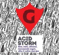 Пиво ACID STORM lime, mint, almond, muscovado sugar, citra & sabro Пиво ACID STORM lime, mint, almond, muscovado sugar, citra & sabro
