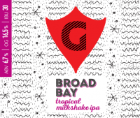 Пиво BROAD BAY tropical milkshake ipa Пиво BROAD BAY tropical milkshake ipa