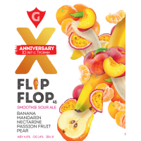Пиво FLIP FLOP 46 | banana • mandarin • nectarine • passion fruit • pear Пиво FLIP FLOP 46 | banana • mandarin • nectarine • passion fruit • pear