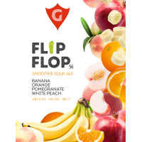 Пиво FLIP FLOP 56 | banana • orange • pomegranate • white peach