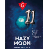Пиво HAZY MOON 5 | citra cryo • galaxy • mosaic • talus