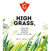 Пиво HIGH GRASS 2 | cascade • mosaic • simcoe