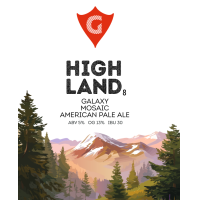 Пиво HIGH LAND 8 | galaxy • mosaic