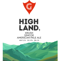 Пиво HIGH LAND 9 | krush • simcoe