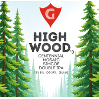 Пиво HIGH WOOD 10 | centennial • mosaic • simcoe