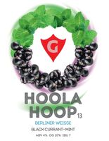 Пиво HOOLA HOOP 13 | black currant • mint 