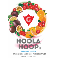 Пиво HOOLA HOOP 18 | cranberry • orange • passion fruit Пиво HOOLA HOOP 18 | cranberry • orange • passion fruit