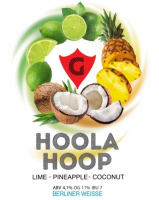 Пиво HOOLA HOOP 4 | coconut • pineapple • lime Пиво HOOLA HOOP 4 | coconut • pineapple • lime