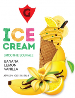 Пиво ICE CREAM 1 | banana • lemon • vanilla Пиво ICE CREAM 1 | banana • lemon • vanilla