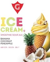 Пиво ICE CREAM 12 | banana • coconut • pineapple
