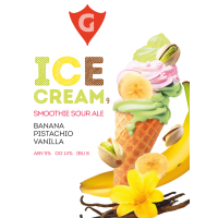 Пиво ICE CREAM 9 | banana • pistachio • vanilla Пиво ICE CREAM 9 | banana • pistachio • vanilla