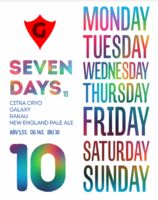 Пиво SEVEN DAYS 10 | citra cryo • galaxy • rakau