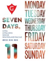 Пиво SEVEN DAYS 11 | citra • citra cryo • simcoe