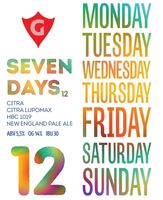 Пиво SEVEN DAYS 12 | citra • citra lupomax • hbc 1019 Пиво SEVEN DAYS 12 | citra • citra lupomax • hbc 1019