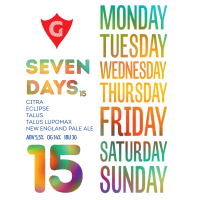 Пиво SEVEN DAYS 15 | citra • eclipse • talus • talus lupomax