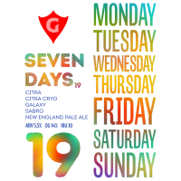 Пиво SEVEN DAYS 19 | citra • citra cryo • galaxy • sabro