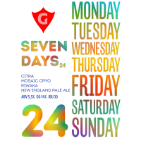 Пиво SEVEN DAYS 24 | citra • mosaic cryo • riwaka