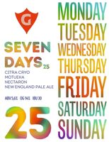 Пиво SEVEN DAYS 25 | citra cryo • motueka • nectaron