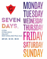 Пиво SEVEN DAYS 6 | citra • citra cryo • galaxy