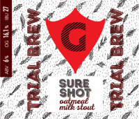 Пиво SURE SHOT / Oatmeal Milk Stout Пиво SURE SHOT / Oatmeal Milk Stout