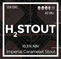 Пиво H2Stout - Imperial Caramelet Stout Пиво H2Stout - Imperial Caramelet Stout