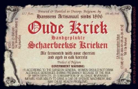 Пиво Oude Kriek Handgeplukte Schaerbeekse Krieken
