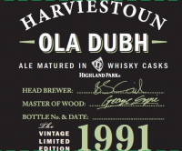 Пиво Ola Dubh 1991: Vintage Limited Edition Series