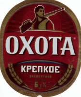 Пиво Okhota Krepkoe Exportnoe (Охота Крепкое Экспортное)