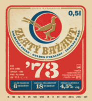 Пиво Zlatý Bažant '73