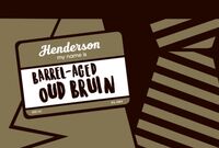 Пиво My Name Is... Barrel-Aged Oud Bruin Пиво My Name Is... Barrel-Aged Oud Bruin