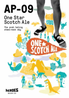 Пиво AP-09 One Star Scotch Ale Пиво AP-09 One Star Scotch Ale