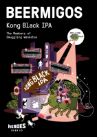 Пиво Beermigos Kong Black IPA Пиво Beermigos Kong Black IPA