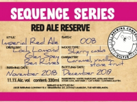 Пиво Sequence Series #008 - Red Ale Reserve Пиво Sequence Series #008 - Red Ale Reserve