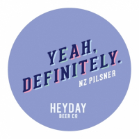 Пиво Yeah, Definitely. NZ Pilsner Пиво Yeah, Definitely. NZ Pilsner